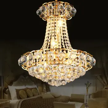 Modern Luxury Crystal Chandelier Pendant Light Remote Control for Home or Hotel Lighting | Villa Lighting |