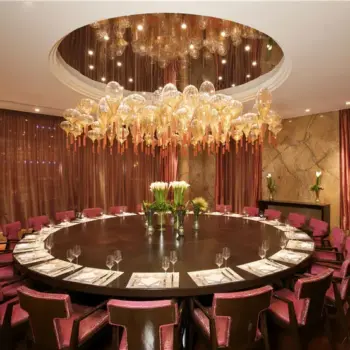 Custom Hotel Decoration Glass Gourd Pendant Light Free Design Luxury Chandelier | Restaurant/Club |