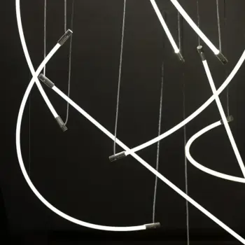Nordic Style Commercial Custom Chandelier Project Modern Luxury Hotel Lobby Wedding Led Chandelier | Restaurant/Club | 9 5 13
