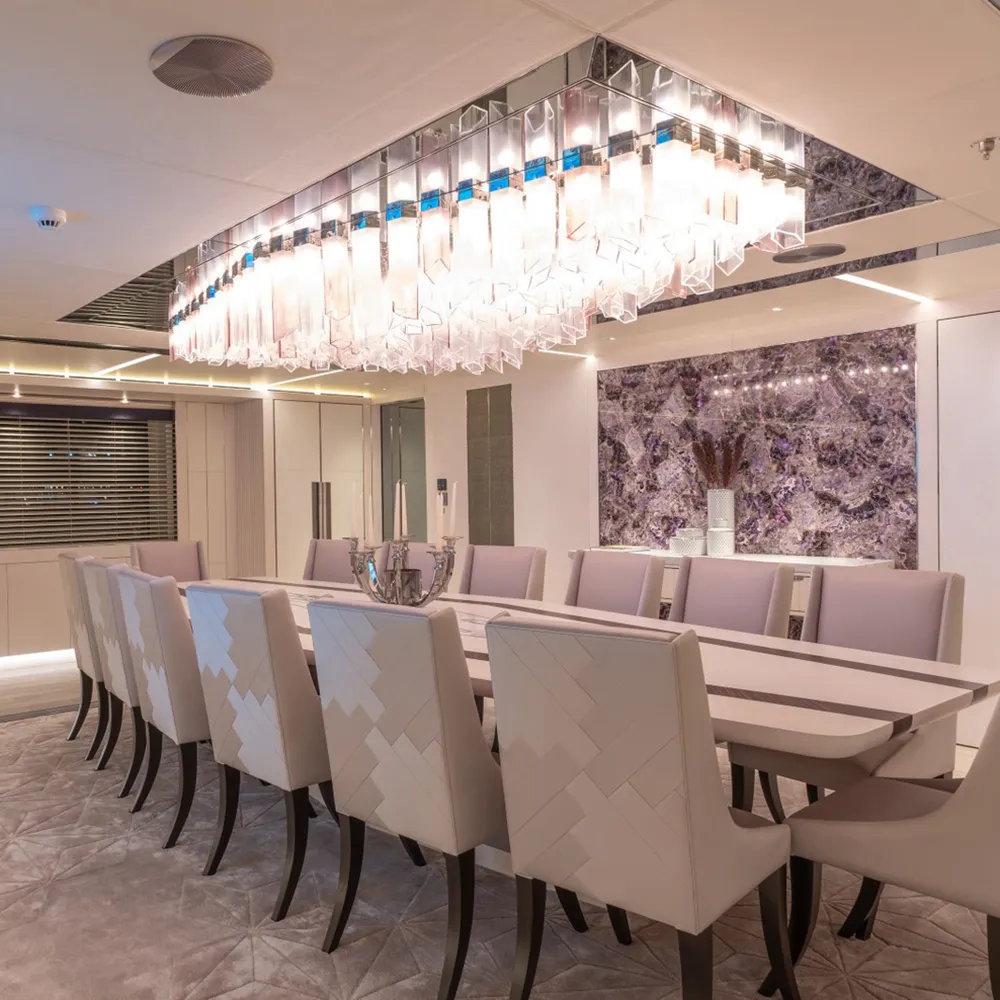 Nordic Creative Modern Glass Chandelier for Hotel Villa Restaurant Dining Room Cafe Wedding Large Chandelier 1 Nordic Creative Modern Glass Chandelier for Hotel Villa Restaurant Dining Room Cafe Wedding Large Chandelier